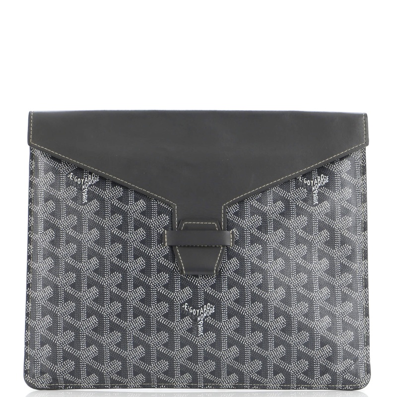Camondo Horizontal Clutch II Coated Canvas MM S744816937908