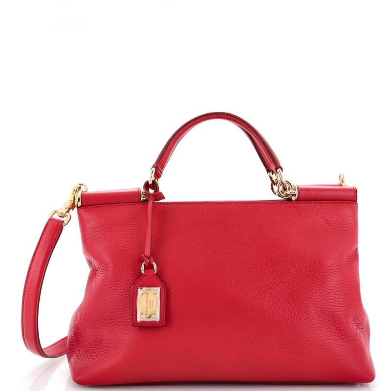 Sicily Convertible Shopping Tote Leather Medium S744816939358