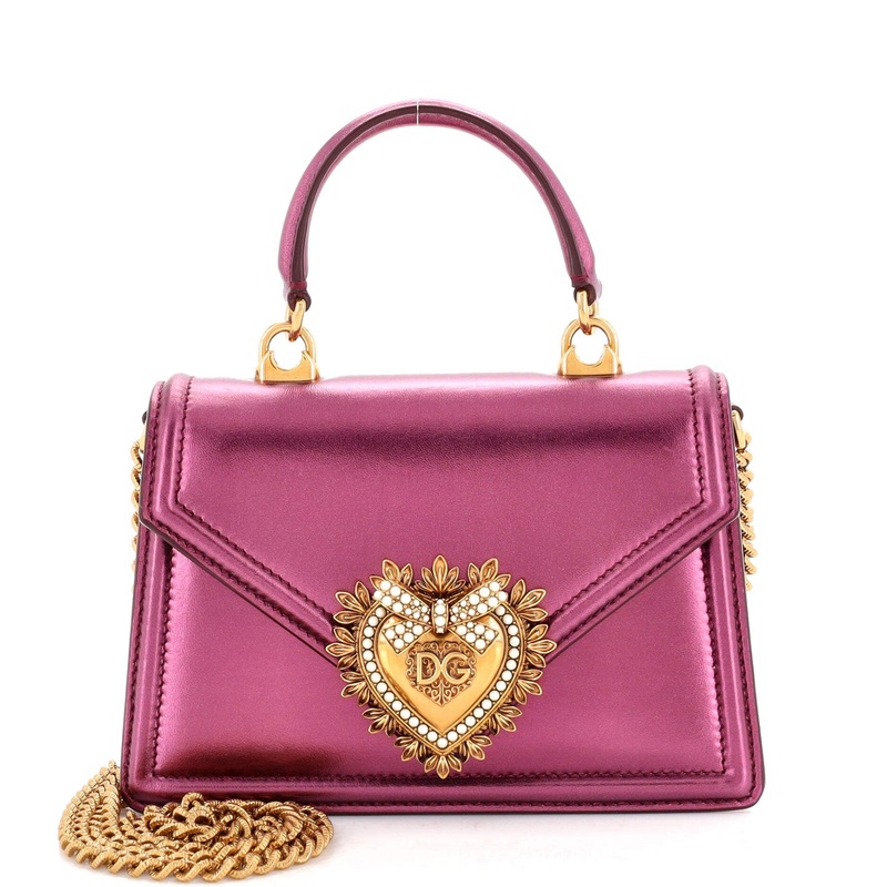 Devotion Top Handle Bag Leather Small S744816928196