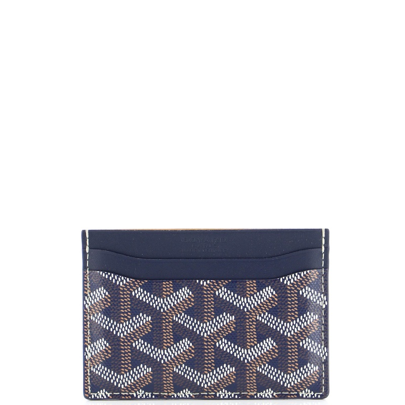 Saint Sulpice Card Holder Coated Canvas S744816926347