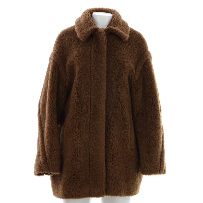 Women’s Teddy Bear Icon Short Coat Faux Fur S744816927309