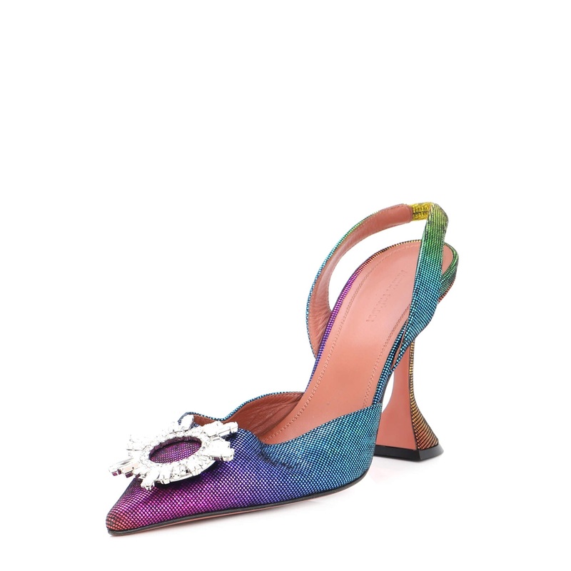Women’s Begum Pumps Rainbow Lame Suede 95
