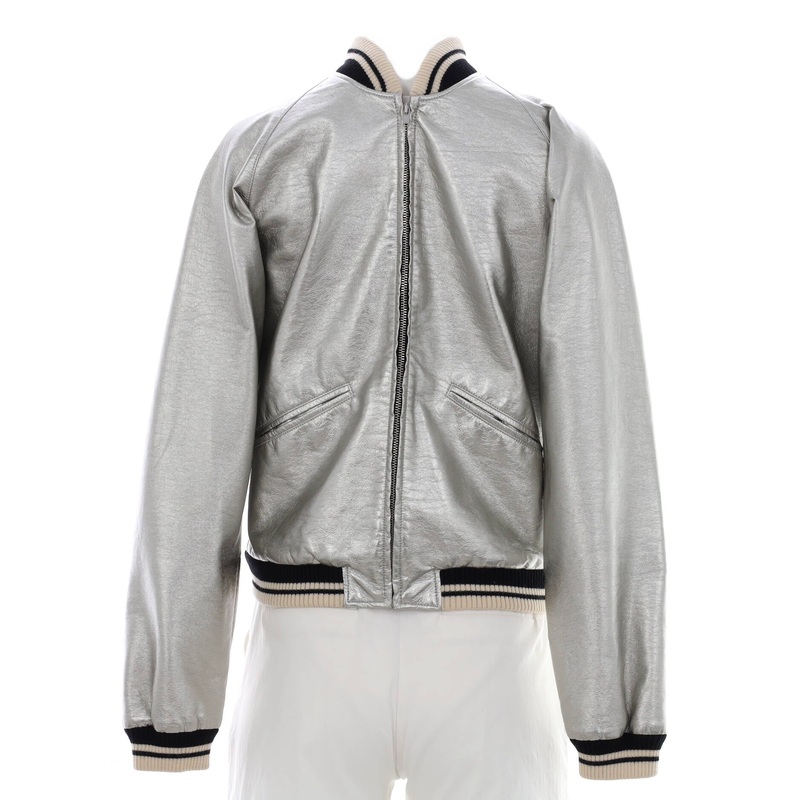 Men’s Teddy Bomber Jacket Lurex