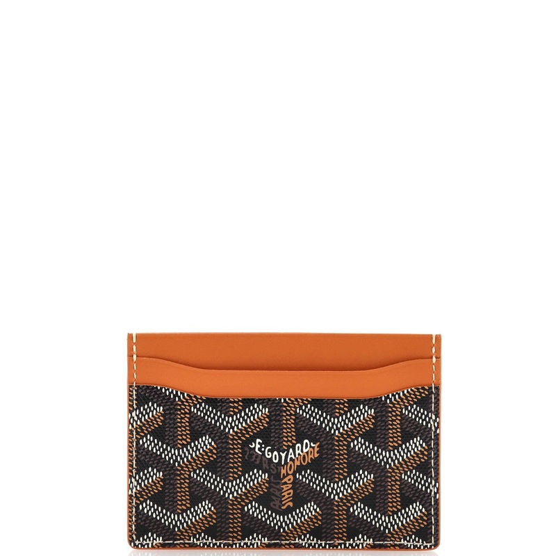 Saint Sulpice Card Holder Coated Canvas S744816913682