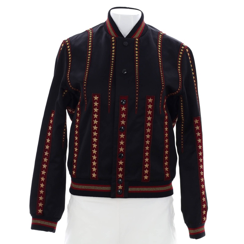 Women’s Teddy Bomber Jacket Embellished Satin