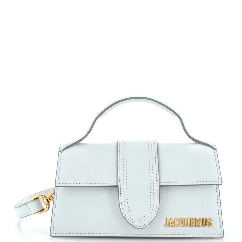 Le Bambino Top Handle Flap Bag Suede S744816906743