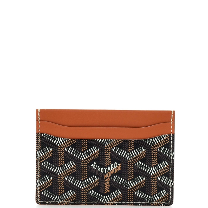 Saint Sulpice Card Holder Coated Canvas S744816904156