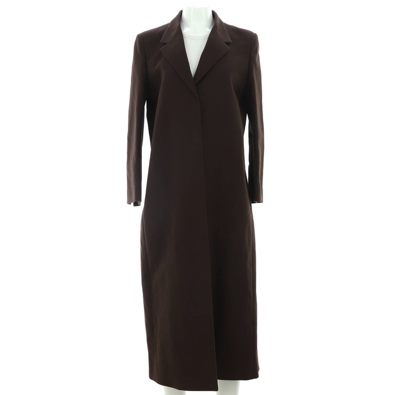 Women’s Sulle Minimalist Long Coat Cotton Blend