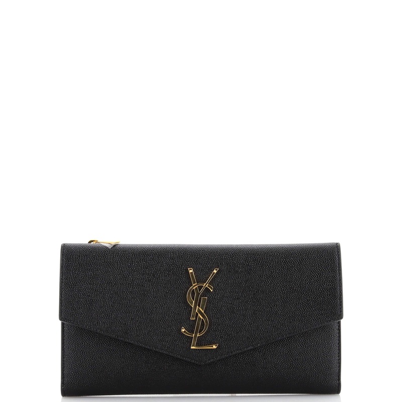 Classic Monogram Flap Wallet Matelasse Chevron Leather Large S744816900066
