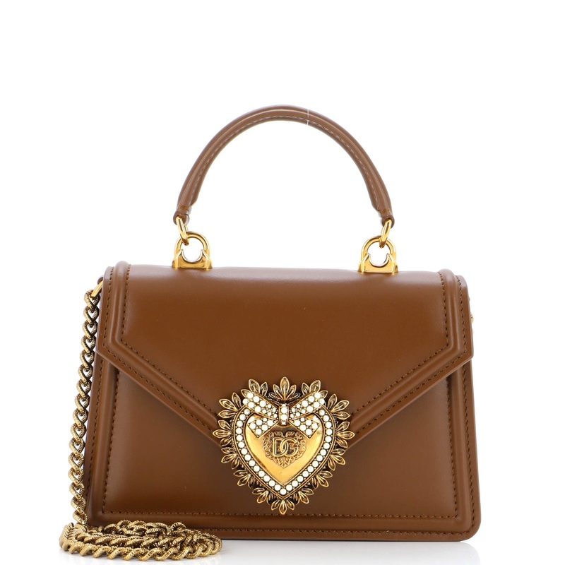 Devotion Top Handle Bag Leather Small S744816899314