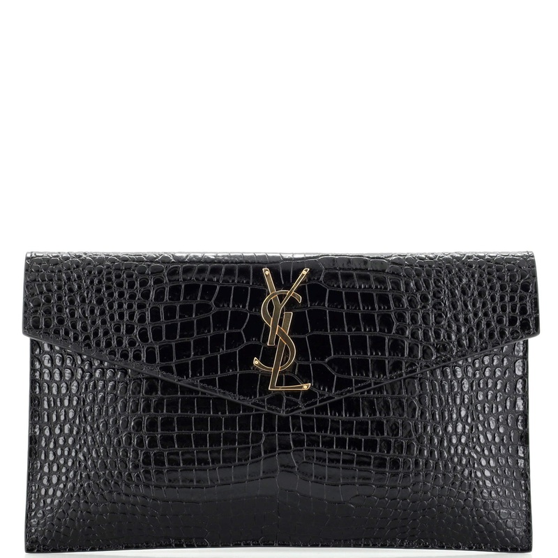Uptown Pouch Crocodile Embossed Leather S744816901760