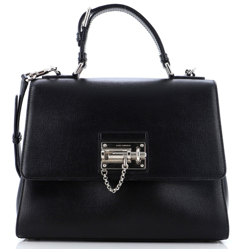 Monica Top Handle Flap Bag Leather Large S744816886726