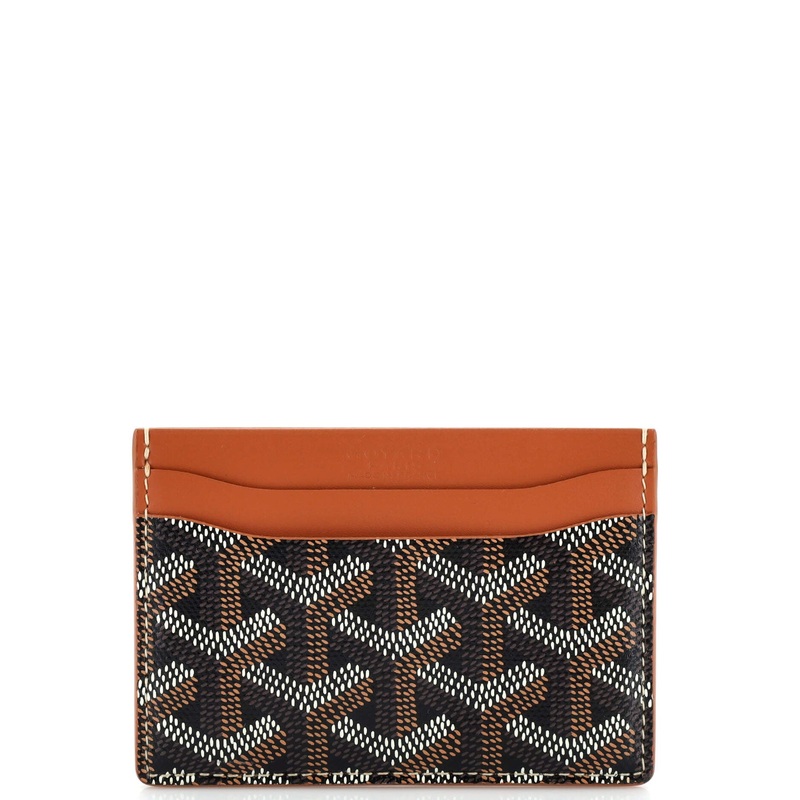 Saint Sulpice Card Holder Coated Canvas S744816888709