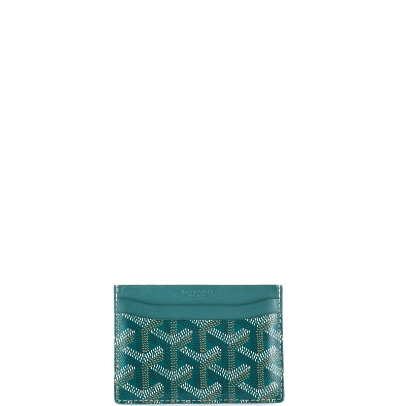 Saint Sulpice Card Holder Coated Canvas S744816890694