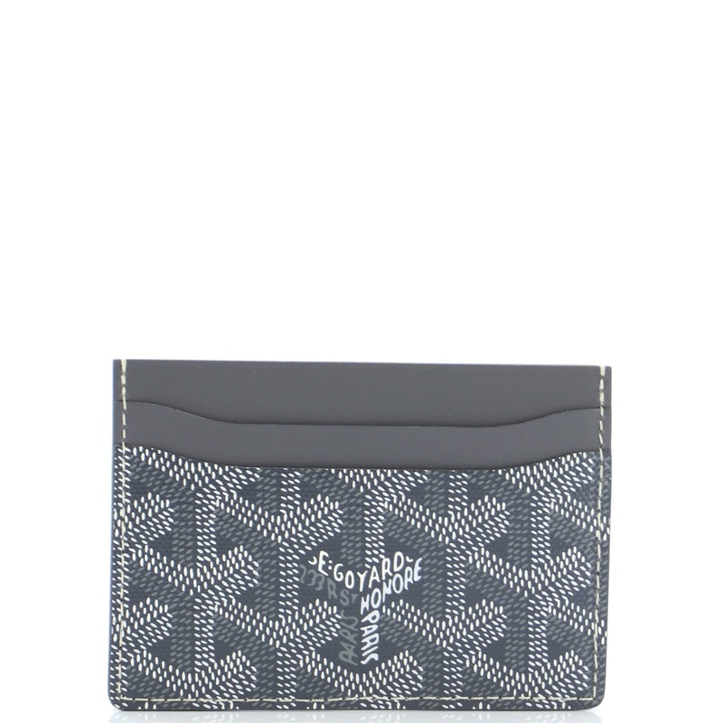 Saint Sulpice Card Holder Coated Canvas S744816892723