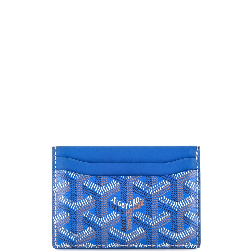 Saint Sulpice Card Holder Coated Canvas S744816879673