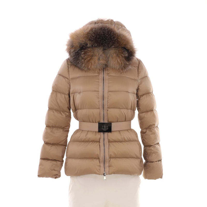 Women’s Cupidone Hooded Jacket Quilted Polyamide Blend with Down and Fur