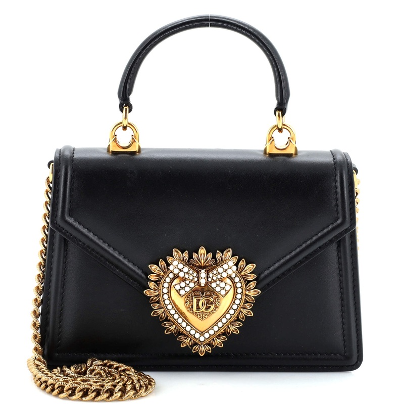 Devotion Top Handle Bag Leather Small S744816876356