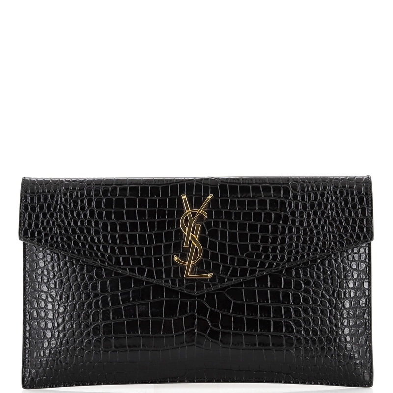 Uptown Pouch Crocodile Embossed Leather S744816869080