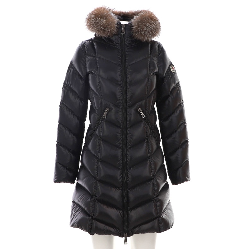 Women’s Fulmarus Puffer Coat Quilted Polyamide with Down and Fur