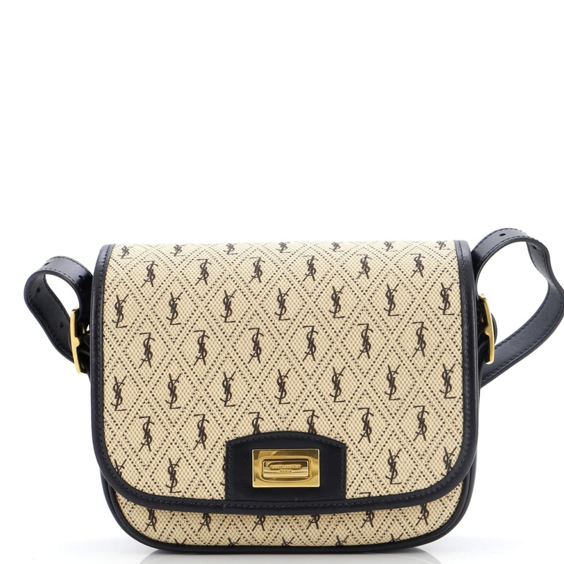 Flap Satchel Monogram All Over Canvas and Leather Small S744816861992
