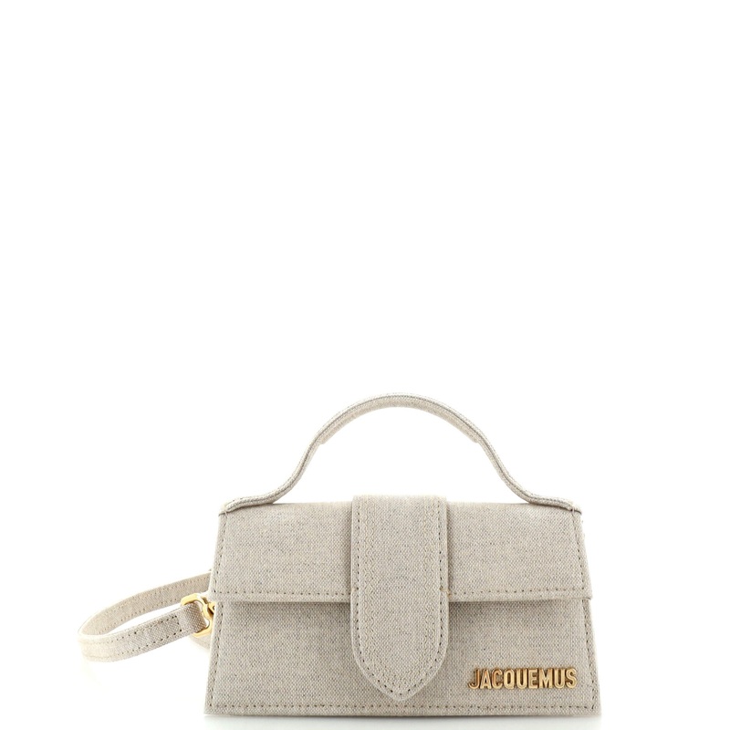 Le Bambino Top Handle Flap Bag Canvas S744816865196