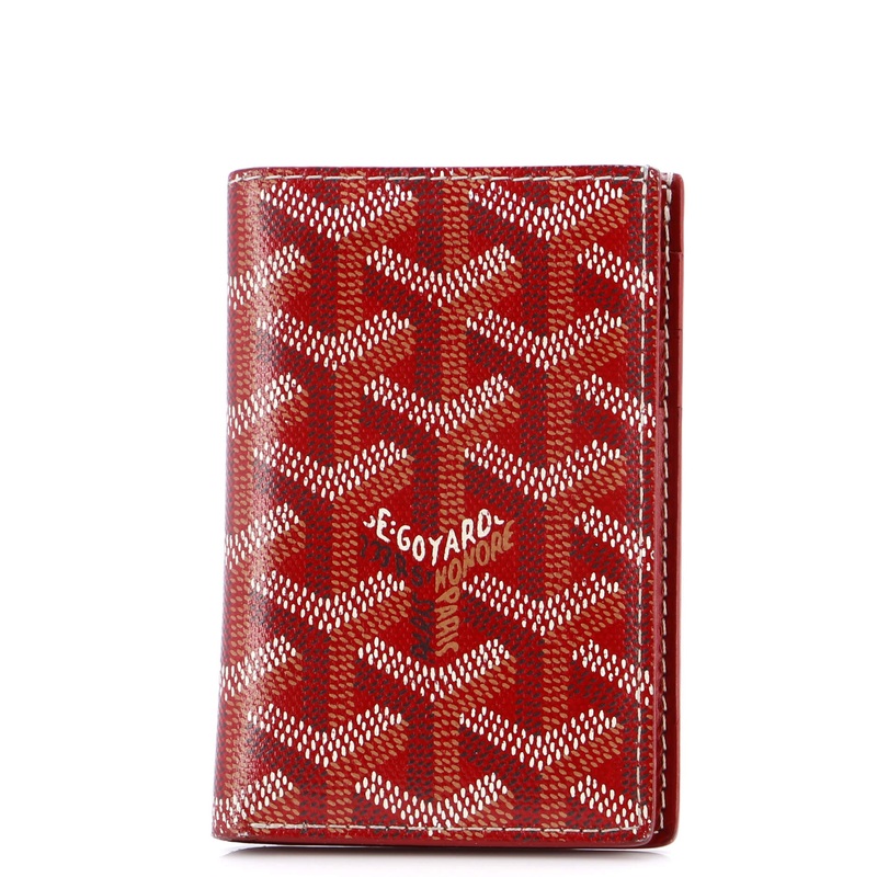 Saint Pierre Card Case Coated Canvas S744816862811