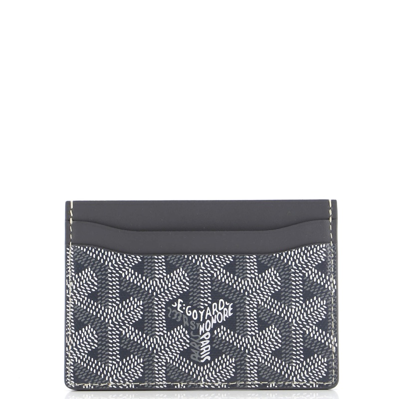Saint Sulpice Card Holder Coated Canvas S744816860915