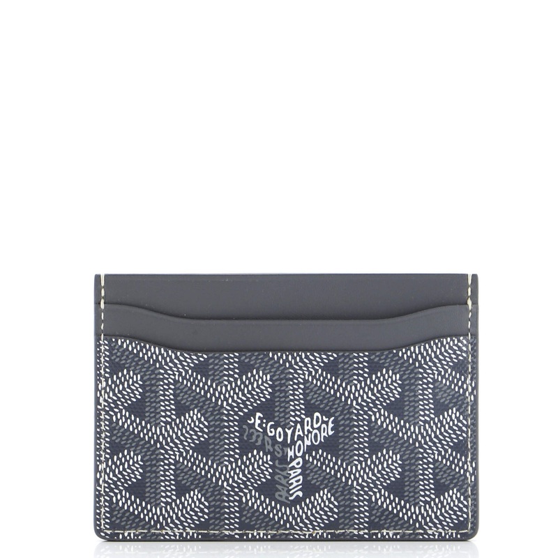 Saint Sulpice Card Holder Coated Canvas S744816864055