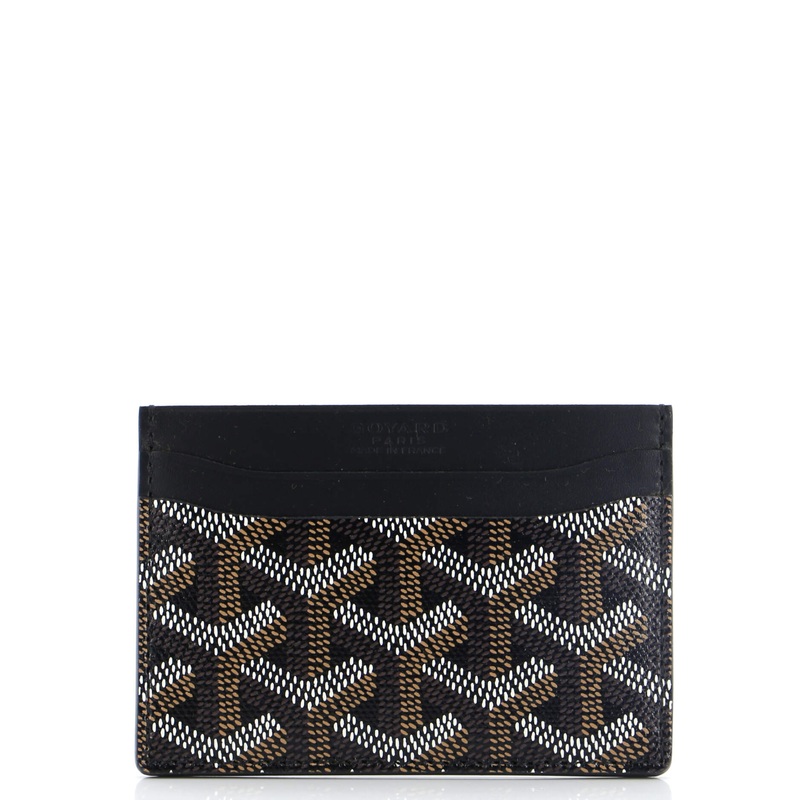 Saint Sulpice Card Holder Coated Canvas S744816864222