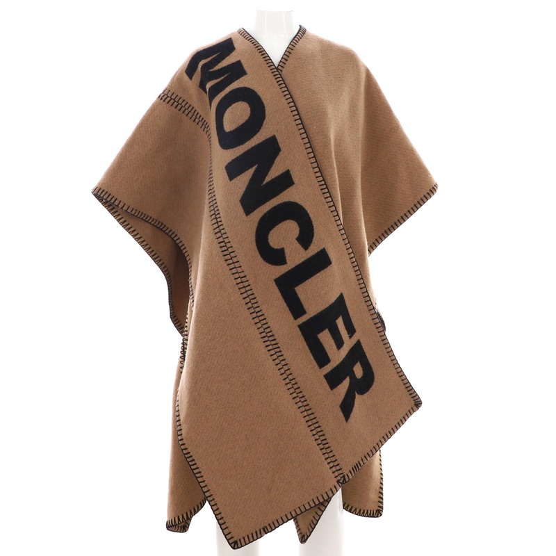 Women’s Logo Poncho Wool Blend