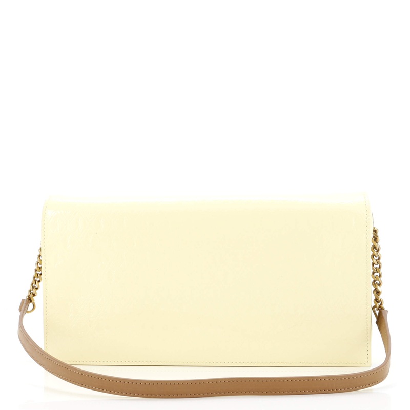 Kate 99 Flap Bag Monogram All Over Patent Medium