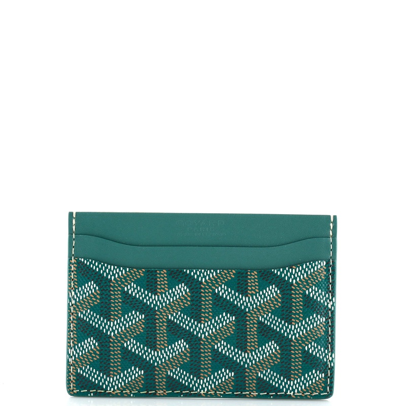 Saint Sulpice Card Holder Coated Canvas S744816852669
