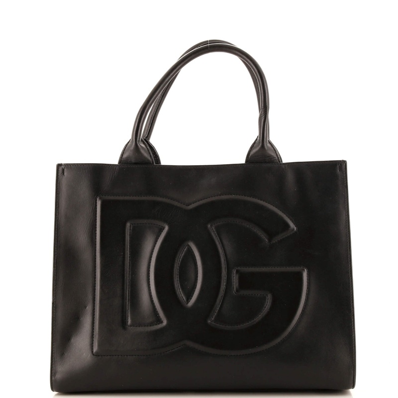 Embossed Logo Beatrice Tote Leather S744816852162