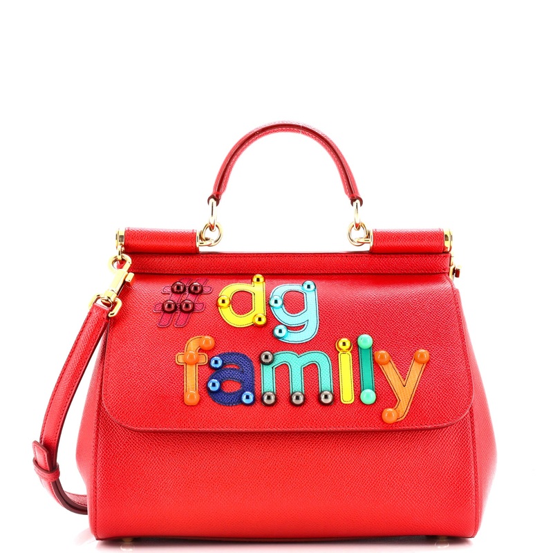Family Miss Sicily Bag Patchwork Leather Medium S744816846018