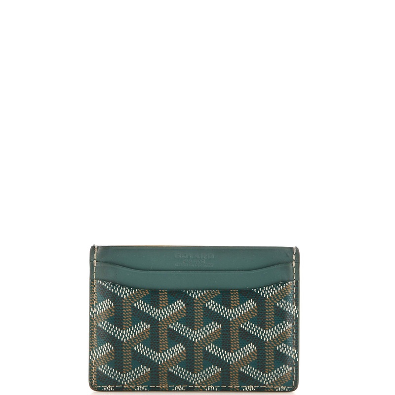 Saint Sulpice Card Holder Coated Canvas S744816845075