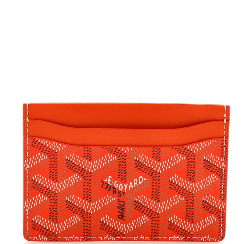 Saint Sulpice Card Holder Coated Canvas S744816846790