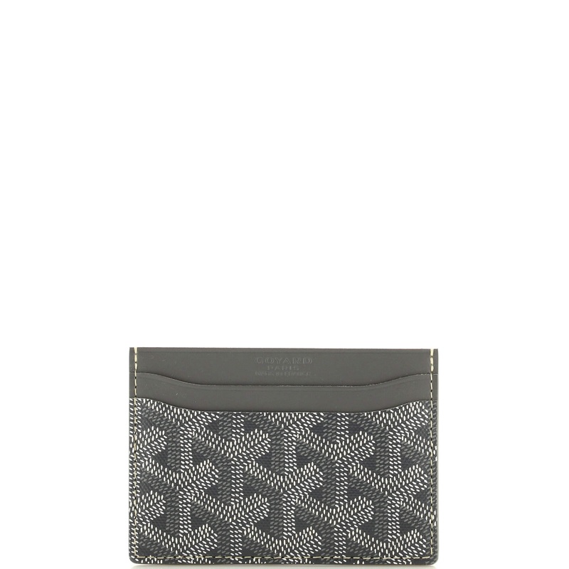 Saint Sulpice Card Holder Coated Canvas S744816848635