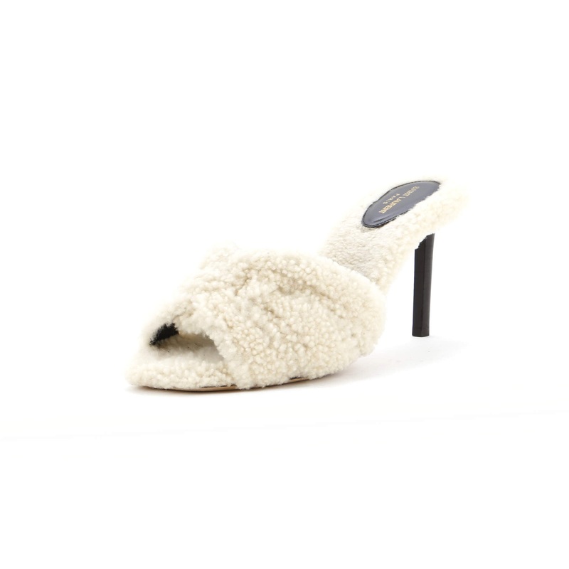 Women’s Tribute Slide Heeled Sandals Shearling S744816847299