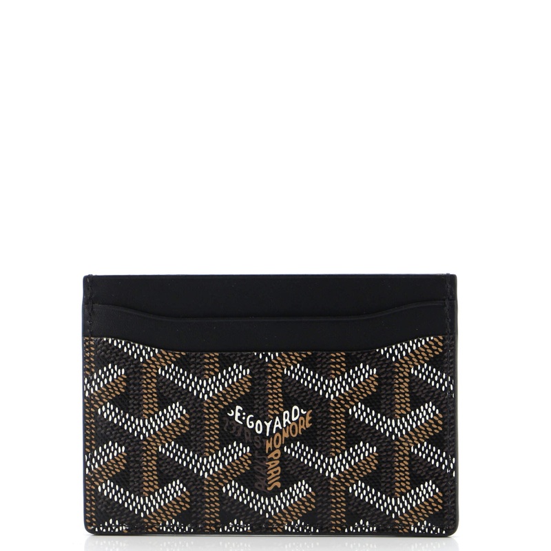 Saint Sulpice Card Holder Coated Canvas S744816841751