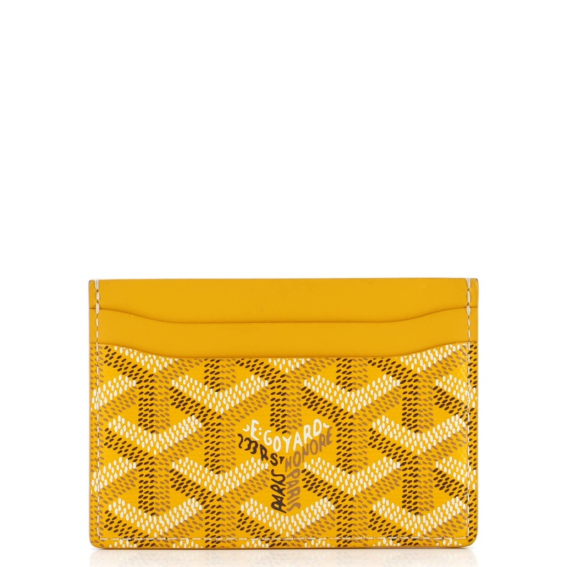 Saint Sulpice Card Holder Coated Canvas S744816841812
