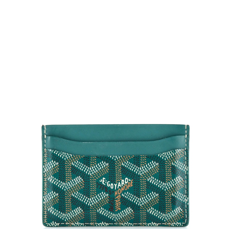 Saint Sulpice Card Holder Coated Canvas S744816842127