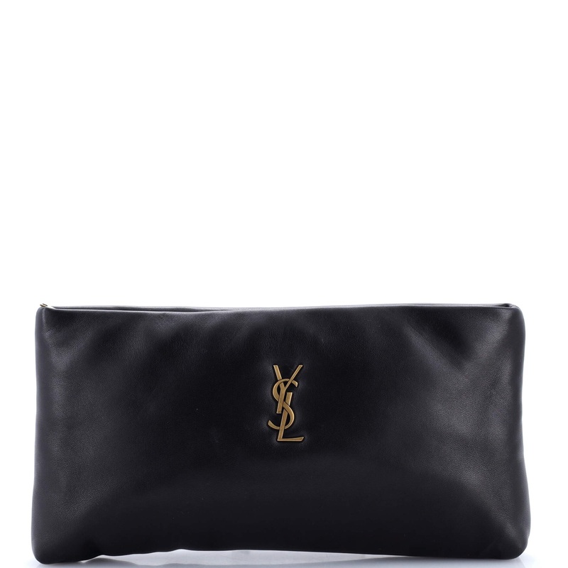 Calypso Zip Pouch Leather Long