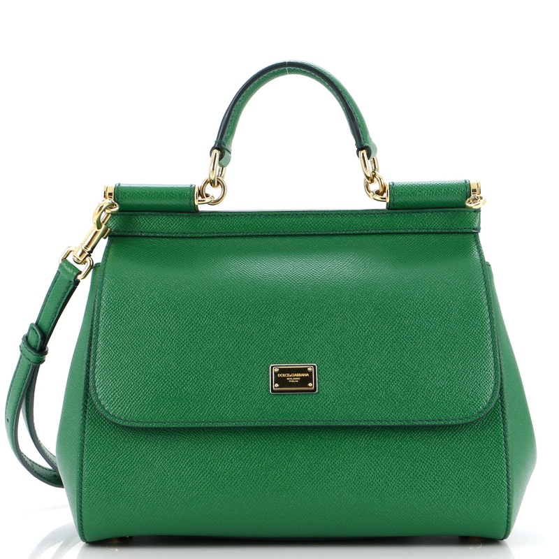 Miss Sicily Bag Leather Medium S744816830064