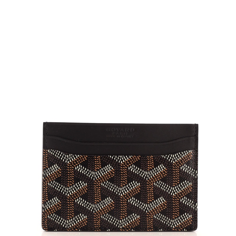Saint Sulpice Card Holder Coated Canvas S744816829950