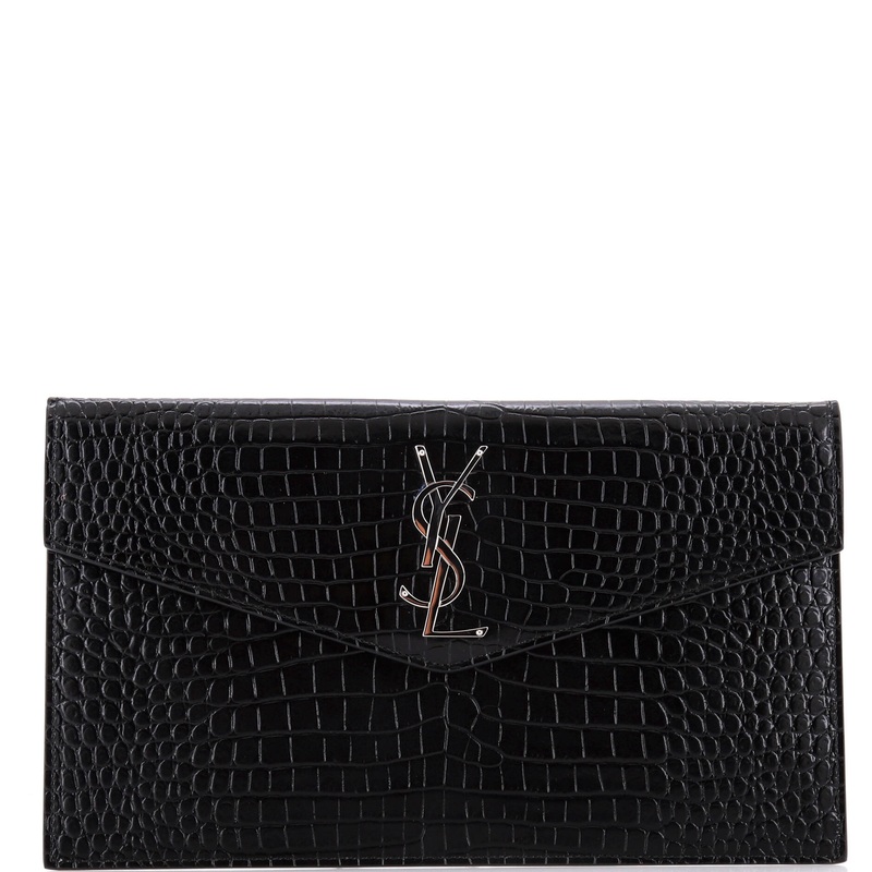 Uptown Pouch Crocodile Embossed Leather S744816832384