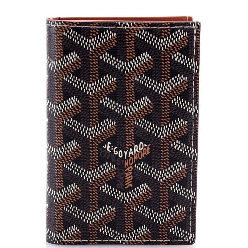 Saint Pierre Card Case Coated Canvas S744816789350