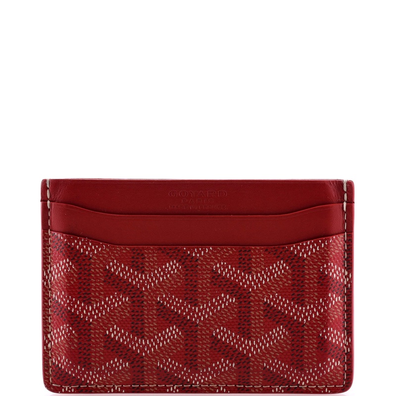 Saint Sulpice Card Holder Coated Canvas S744816761712