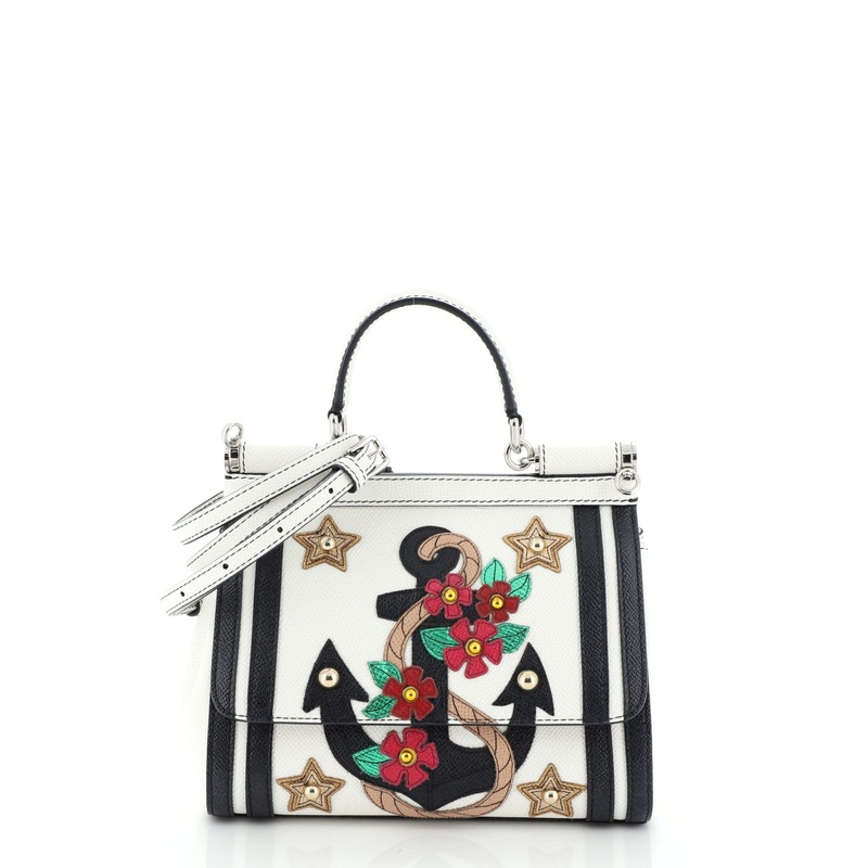 Sailor Miss Sicily Bag Patchwork Leather Small S744816748786