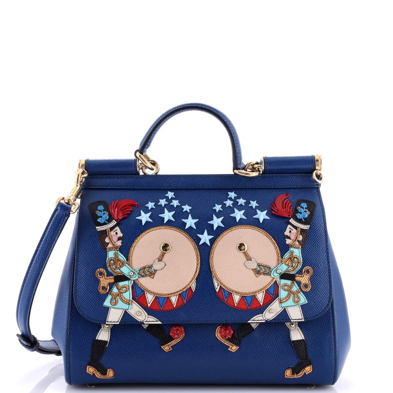 Family Miss Sicily Bag Patchwork Leather Medium S744816739528